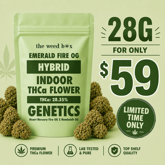 THCa Flower Emerald Fire OG