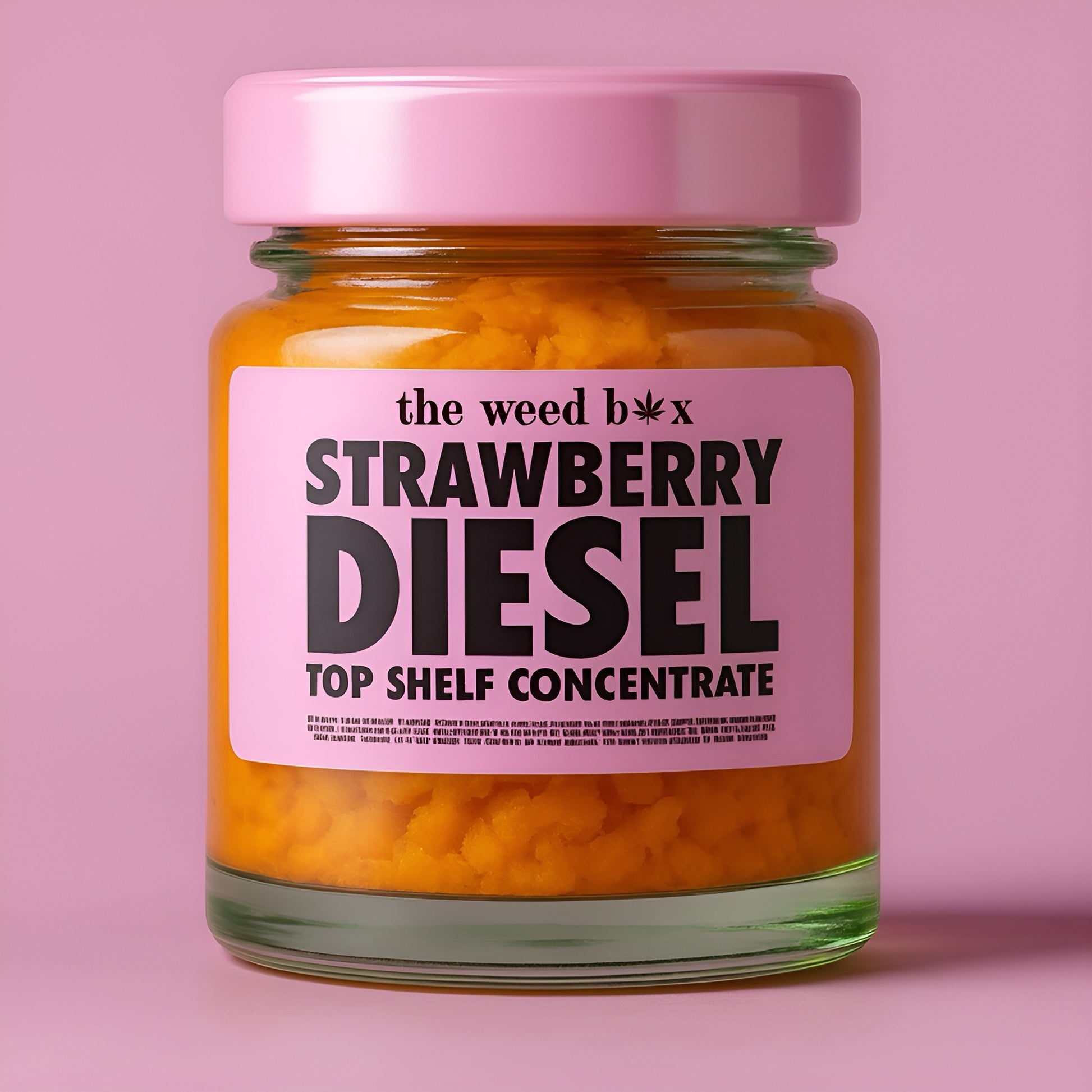 THCa concentrate strawberry diesel