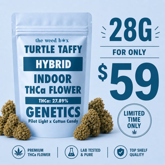 THCa flower Turtle Taffy